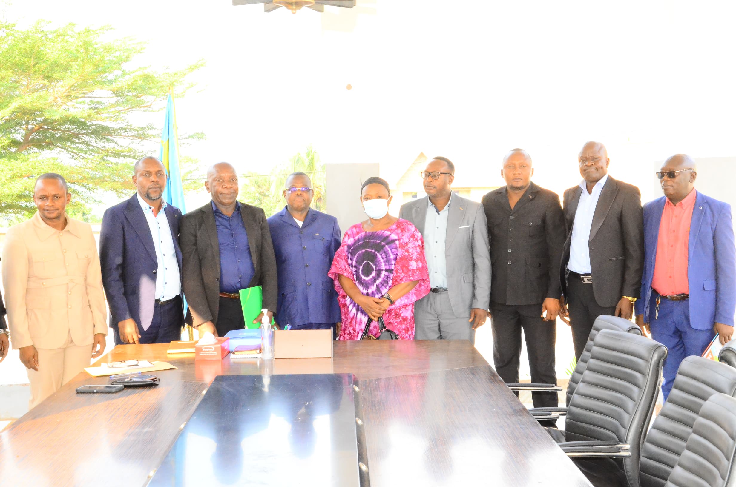 RDC : une mission de l’ESU présente au gouverneur Crispin Mukendi l’opération de contrôle ...
