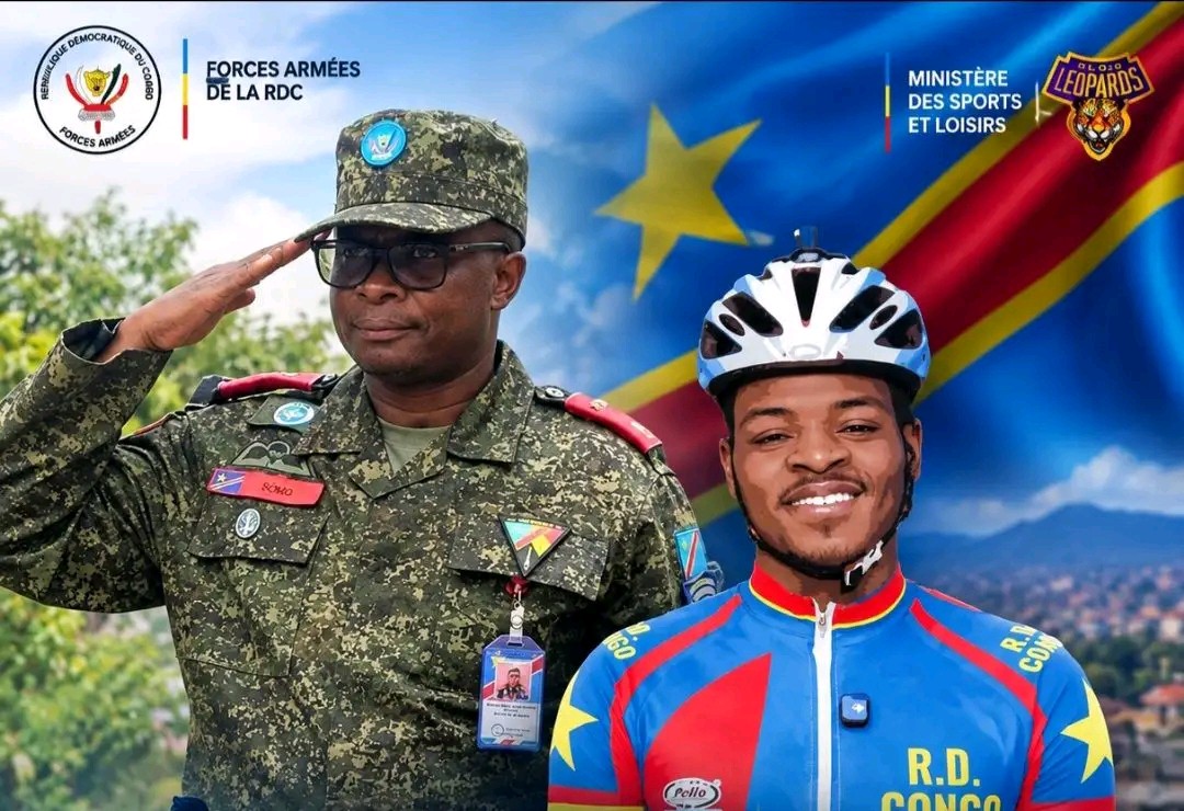 RDC : le gouverneur du Nord-Kivu Evariste Somo rend hommage au cycliste Miguel Masaïsaï