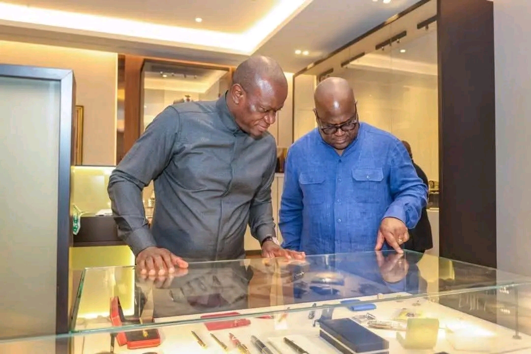 Gabon : en visite privée, Félix Tshisekedi découvre plusieurs grands chantiers de Librevil ...