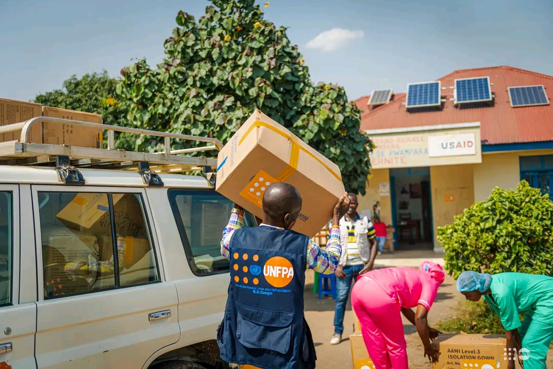 RDC : l'UNFPA dote quatre structures sanitaires en kits de prévention contre Ebola à Bunia