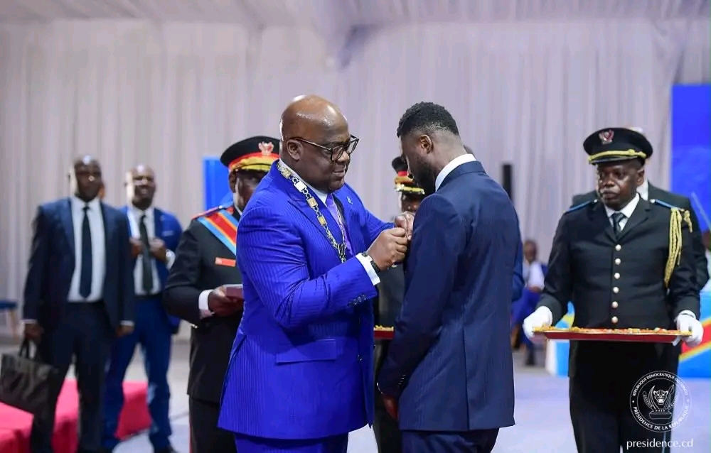 RDC : les Léopards élevés à l’ Ordre national du Léopard par Félix Tshisekedi