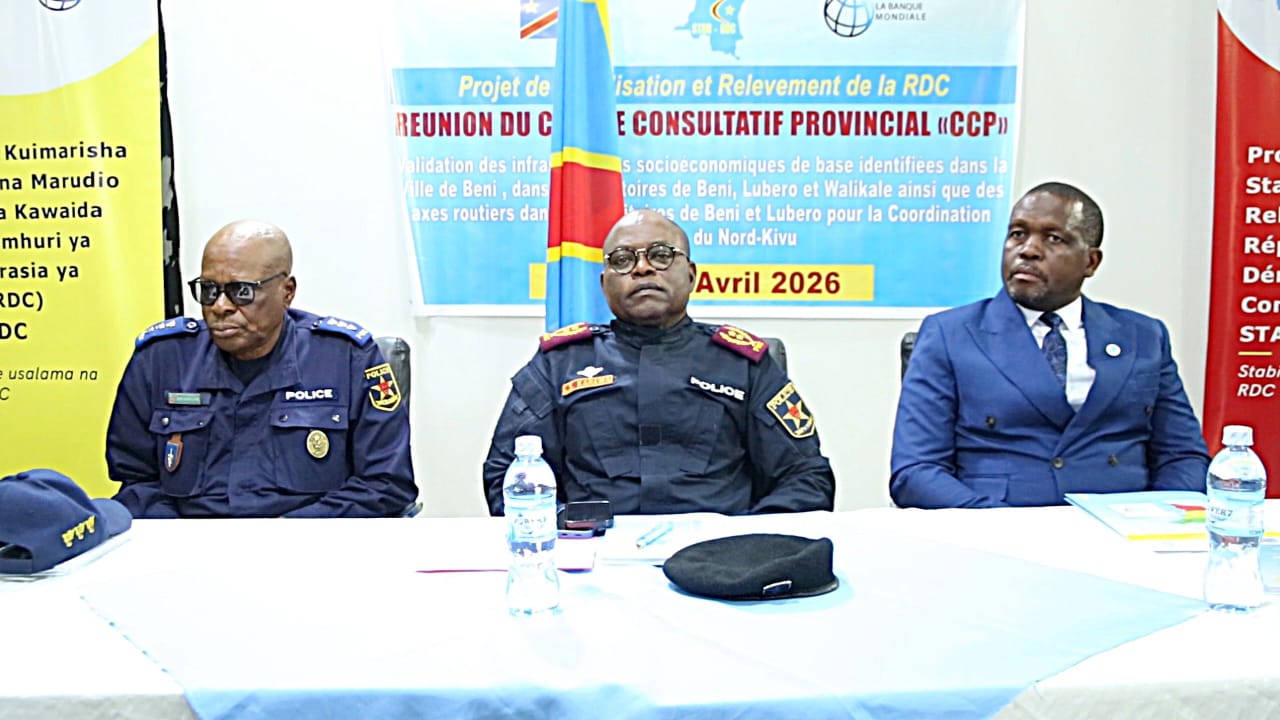 RDC : 34 projets d’infrastructures validés et 4 axes routiers relancés à Beni
