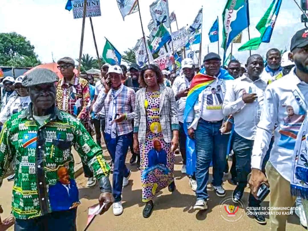 RDC : l'UDPS et l'USN du Kasaï dans la rue pour soutenir le dialogue national et la loi ré ...