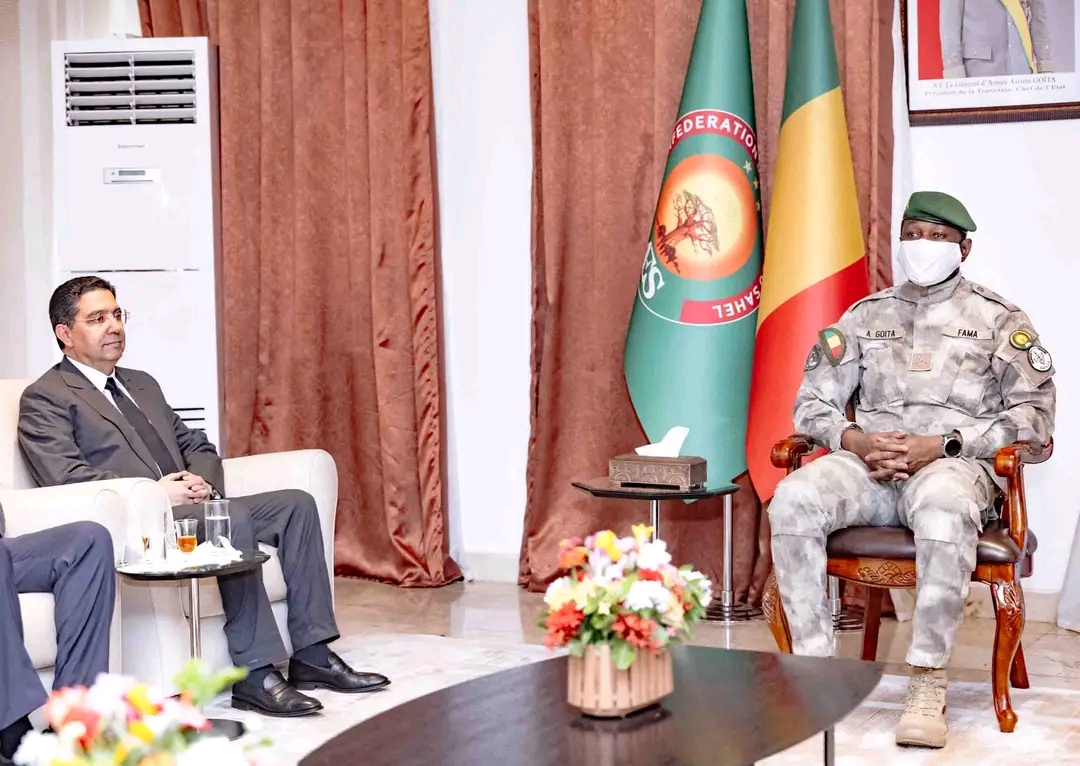 Mali : tête-à-tête stratégique entre le Président de la Transition et le chef de la diplom ...