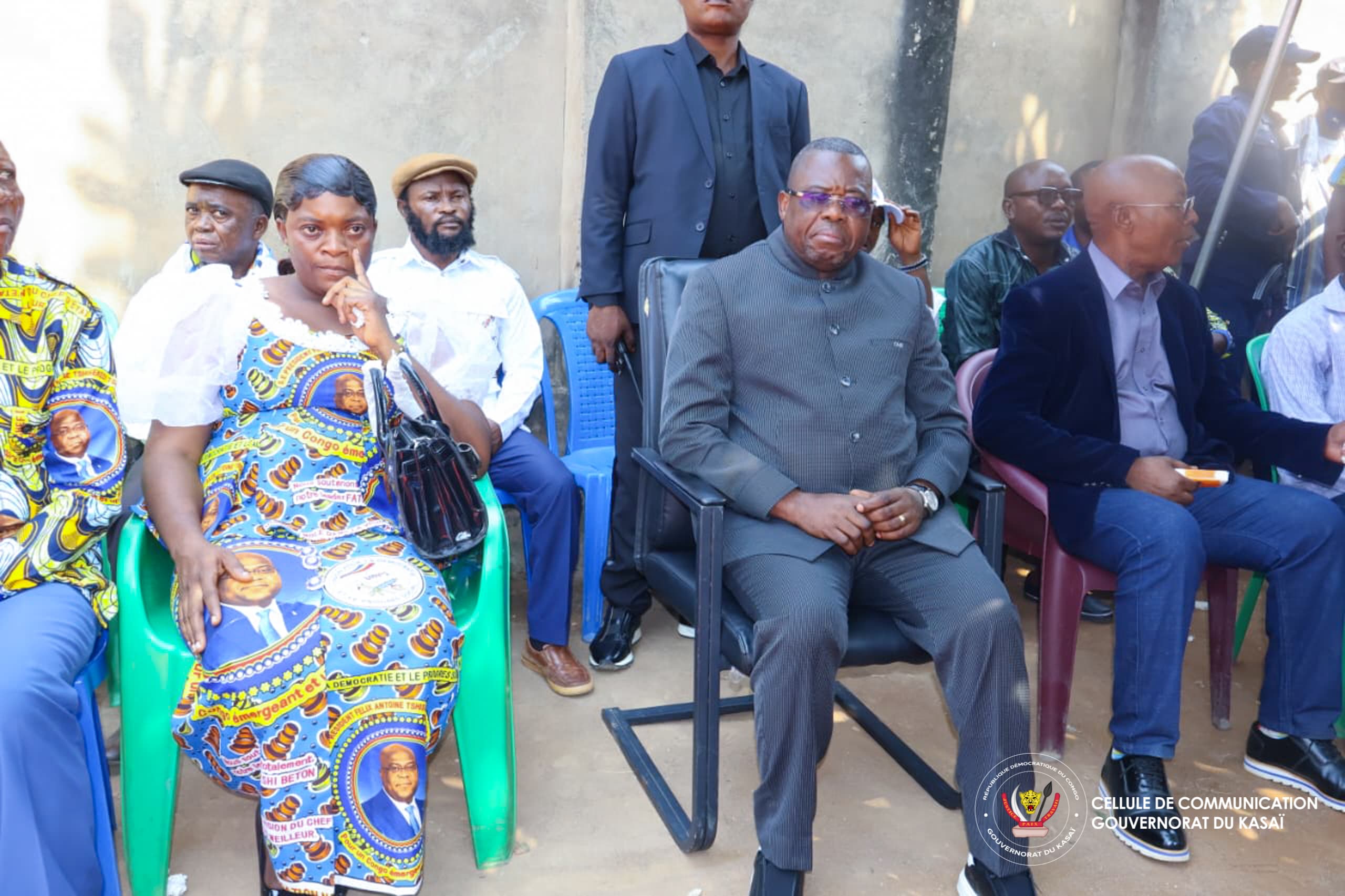 Kasaï : hommage à un combattant de l’UDPS, la ministre Rose Kalonga accompagne le Gouverne ...
