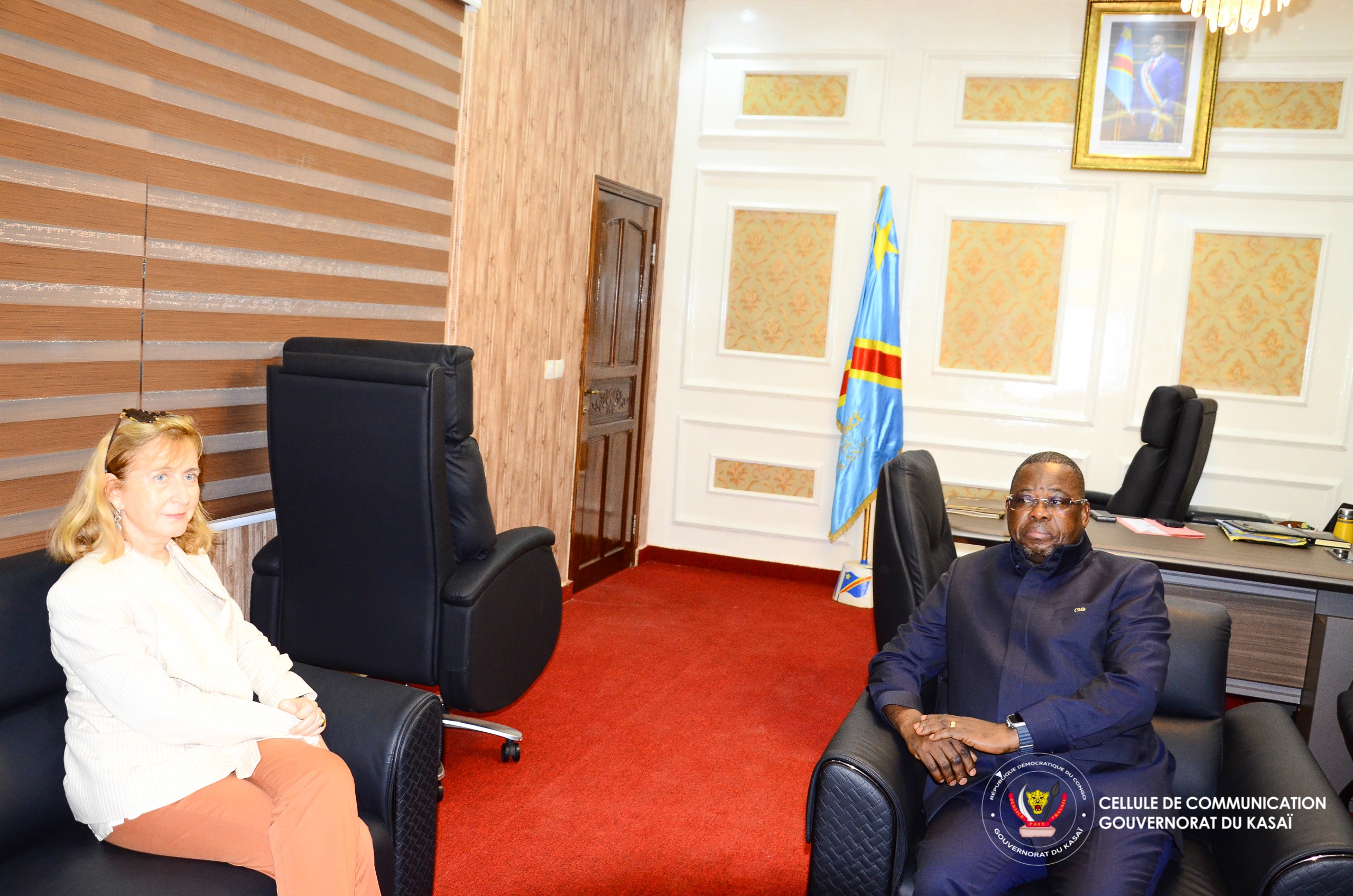 RDC : la province du kasaï accueille pour la première fois l’ambassadrice d’Espagne en RDC