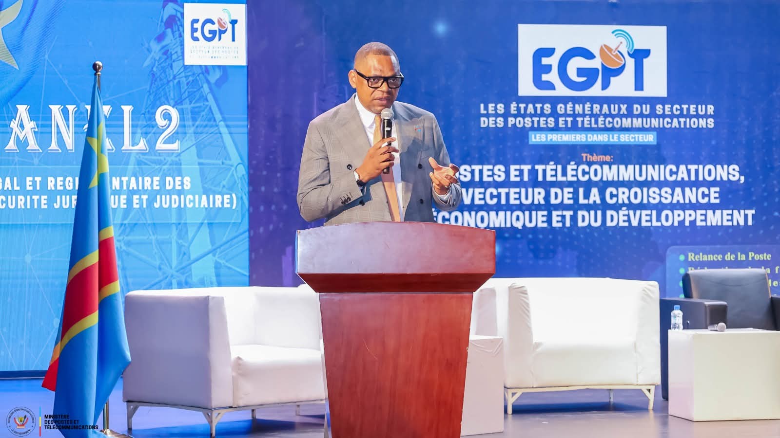 RDC : à l’occasion de la Journée mondiale des télécommunications, José Mpanda plaide pour ...