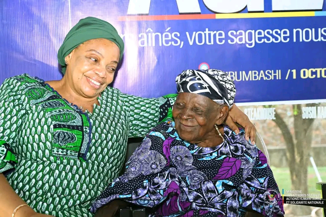 RDC : Ève Bazaiba met les personnes âgées à l’honneur à Lubumbashi