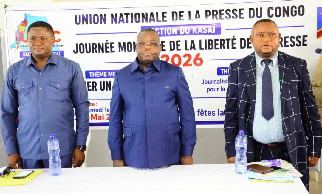 RDC: Journée mondiale de la liberté de la presse, le gouverneur Crispin Mukendi exhorte le ...