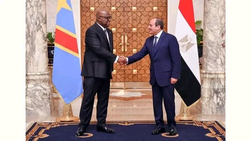 Égypte : Félix Tshisekedi au Caire pour renforcer la coopération bilatérale