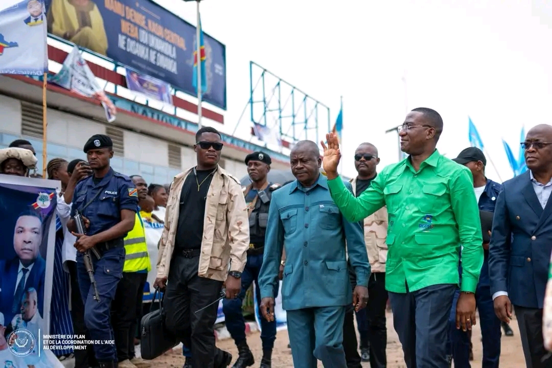 RDC :  le Ministre national du plan Guylain Nyembo arrivé ce lundi à Kananga