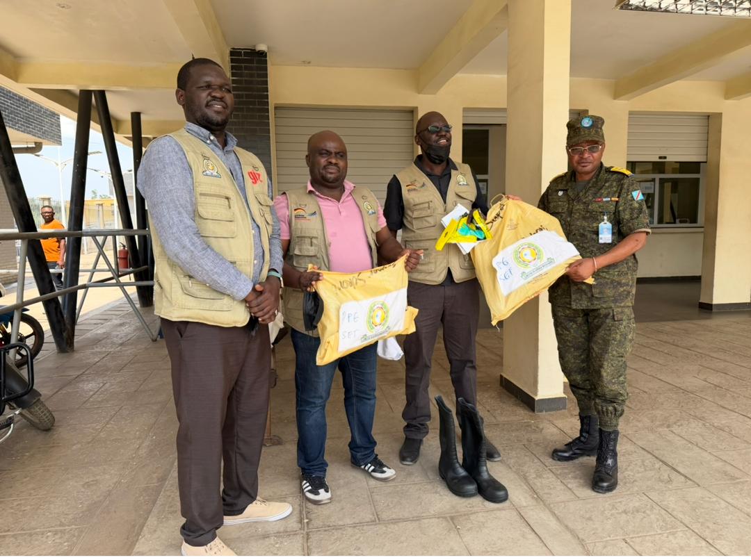 RDC : la province du Nord-Kivu réceptionne deux tonnes de matériel de protection contre Eb ...