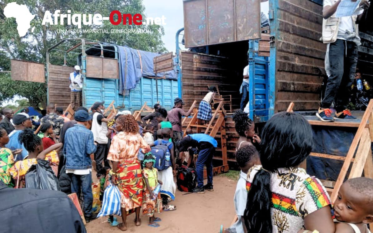 RDC : 247 réfugiés congolais retournent au pays après leur rapatriement d’Angola via le Ka ...