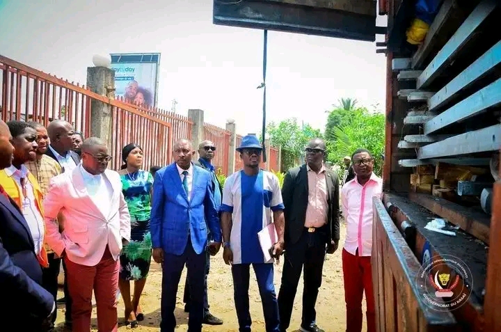 RDC : le Gouverneur Crispin Mukendi annoncé à Lunyeka pour lancer les travaux du pont de L ...