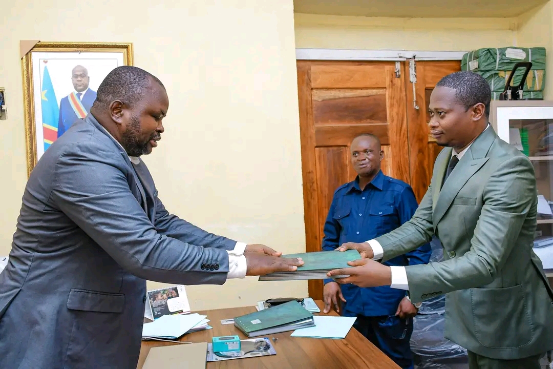 RDC : Cédric Ngwamah prend officiellement ses fonctions du ministre provincial des Finance ...
