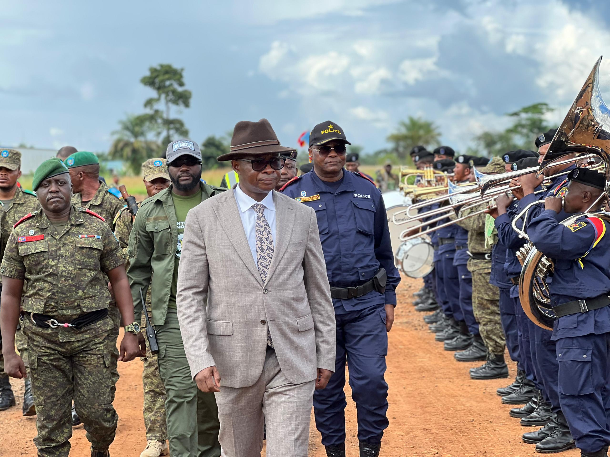 RDC : le gouverneur du Nord-Kivu Evariste Somo Kakule regagne Beni
