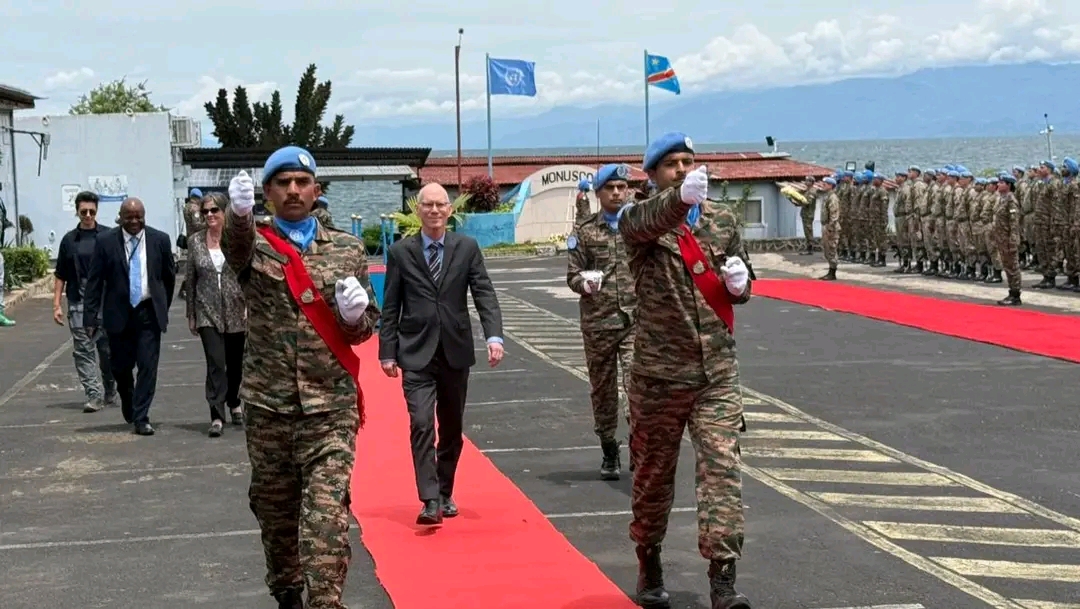 RDC : le chef de la MONUSCO, James Swan est arrivé à Goma pour soutenir le cessez-le-feu